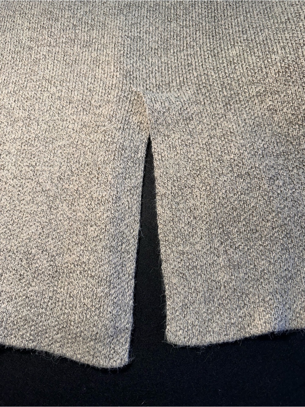 Love Tree Longline Knit Vest Size 1X/2X Plus Sleeveless Open Cardigan Beige - Picture 11 of 12